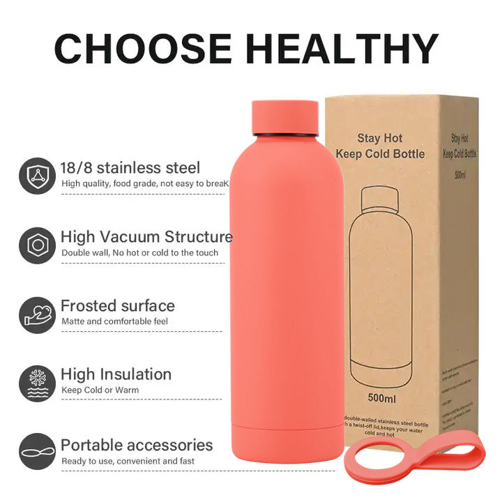 LeafySipp - Vacuum Flasks Water Bottle